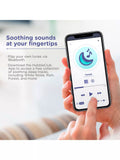 Hubble Eclipse Plus smart audio monitor and sleep trainer, imported from the UK