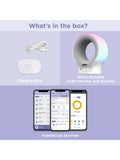 Hubble Eclipse Plus smart audio monitor and sleep trainer, imported from the UK