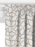 John Lewis Calathea embroidered curtain slate, imported from the UK