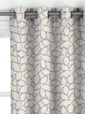 John Lewis Calathea embroidered curtain slate, imported from the UK