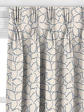 John Lewis Calathea embroidered curtain slate, imported from the UK