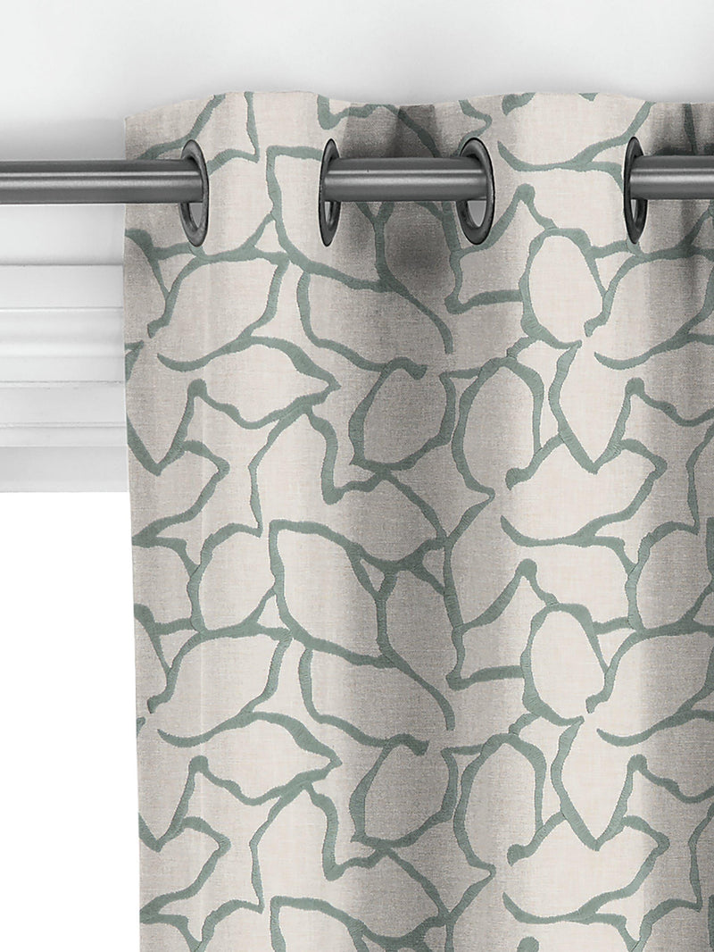 John Lewis Calathea made to measure curtains Myrtle Green, UK version