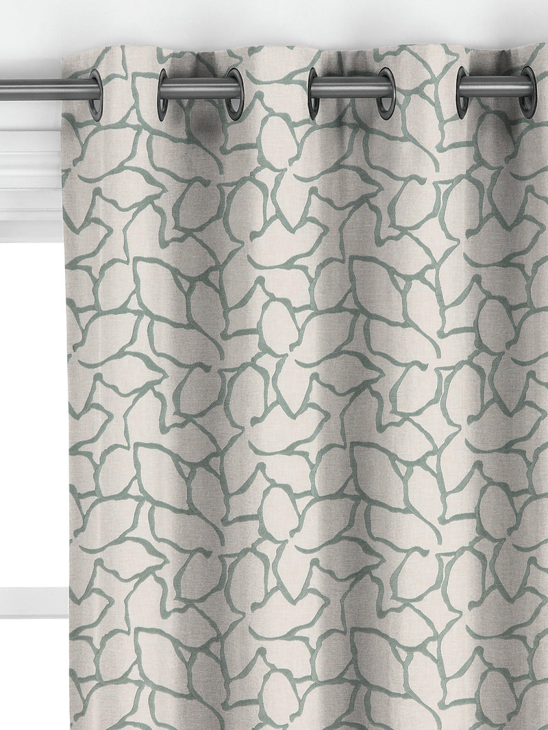 John Lewis Calathea made to measure curtains Myrtle Green, UK version