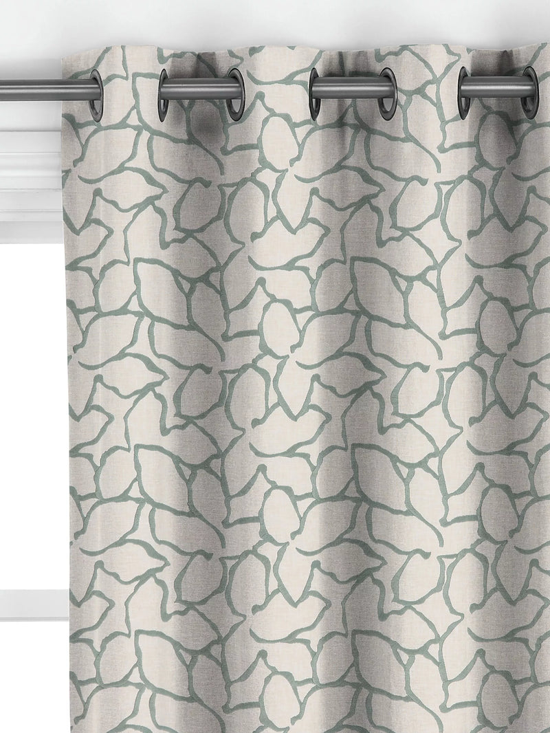 John Lewis Calathea made to measure curtains Myrtle Green, UK version