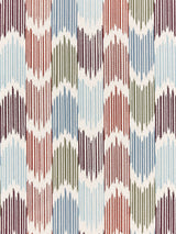 John Lewis John Lewis Valle Ikat Made to Measure Curtains or Roman Blind, Blue/Multi- Buy online at McGrocer