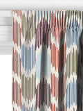 John Lewis Ikat curtains blue multi made to measure (British brand)