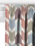 John Lewis Ikat curtains blue multi made to measure (British brand)