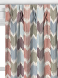 John Lewis Ikat curtains blue multi made to measure (British brand)