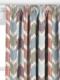 John Lewis Ikat curtains blue multi made to measure (British brand)