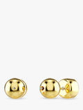 Swarovski Imber crystal stud earrings gold tone (British brand)