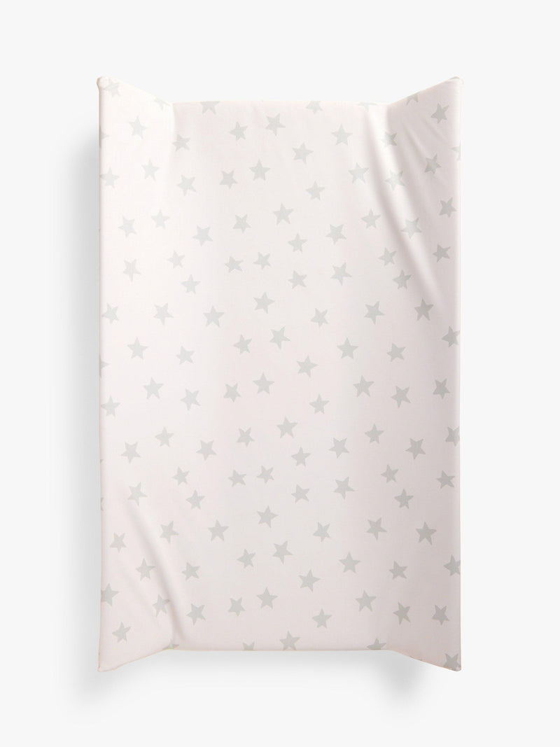 John Lewis baby changing mat multi star print, imported from the UK