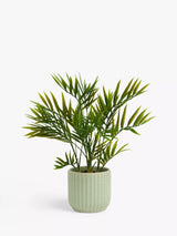 John Lewis John Lewis Green Artificial Bamboo Plant in Ceramic Pot Indoor Planter- Buy online at McGrocer