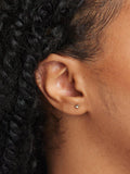Astrid & Miyu gold heart stud earrings, UK version