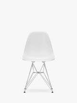 John Lewis Vitra Eames RE DSR Recycled Plastic Chair with Chrome Legs- Buy online at McGrocer