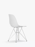 Vitra Eames DSR recycled plastic chair chrome legs - British product