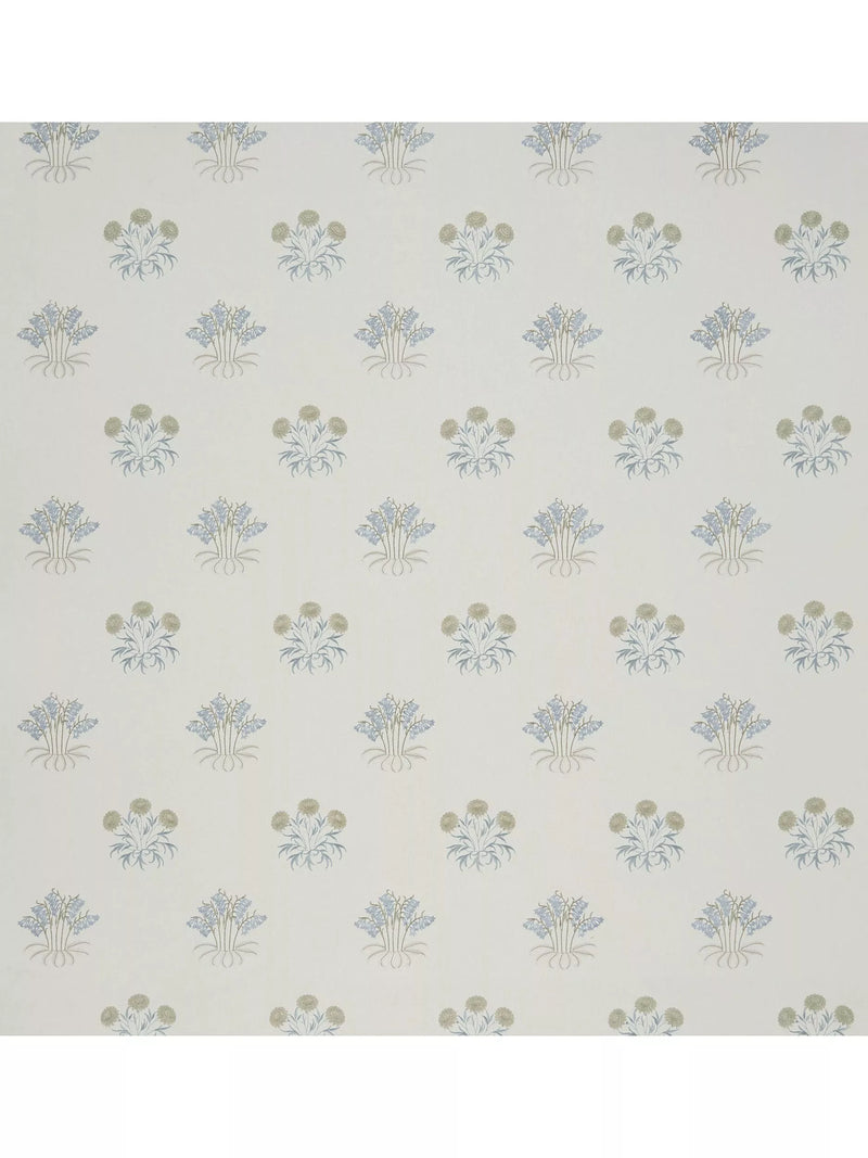 Tissu d'ameublement brodé Lily Flower William Morris At Home