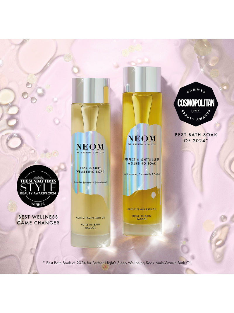NEOM Wellbeing London Perfect Night's Sleep bath soak 100ml - British product
