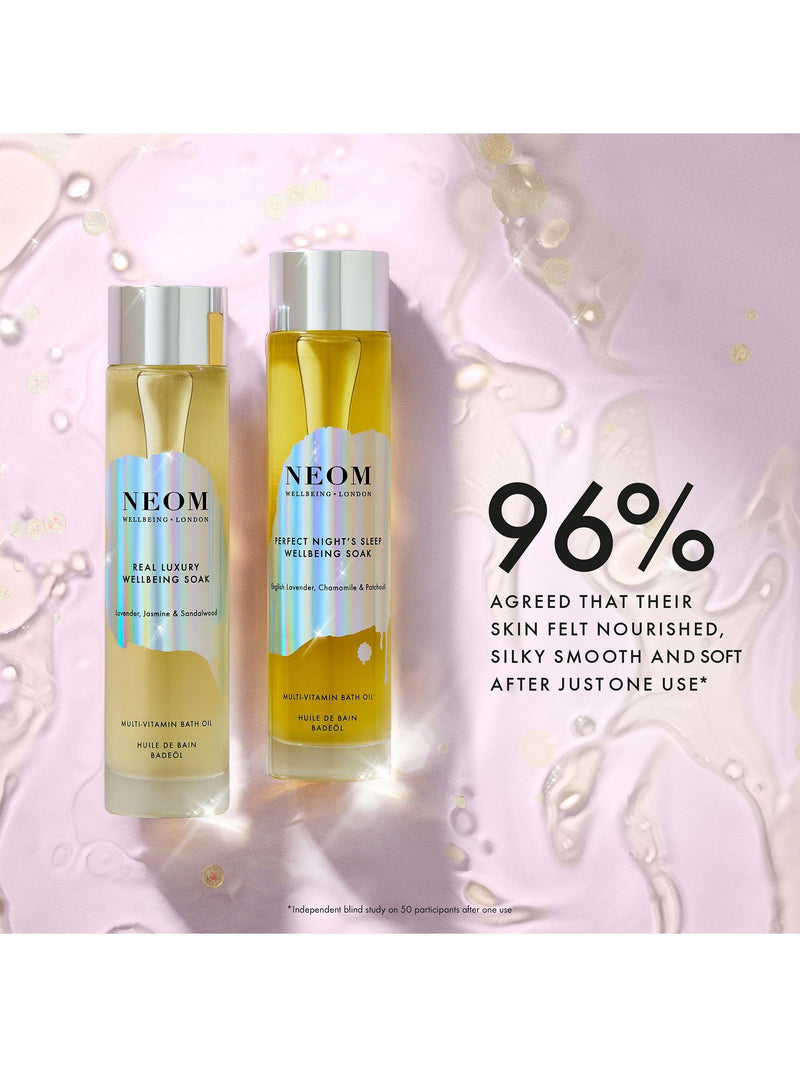 NEOM Wellbeing London Perfect Night's Sleep bath soak 100ml - British product