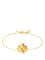 John Lewis DPT Antwerp Diamond Jasmine Flower Chain Bracelet Gold- Buy online at McGrocer