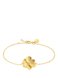 DPT Antwerp diamond jasmine flower chain bracelet gold, UK version