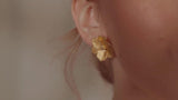 DPT Antwerp diamond stud earrings jasmine flower small UK version