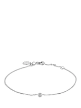 John Lewis DPT Antwerp First Round Diamond Chain Bracelet- Buy online at McGrocer