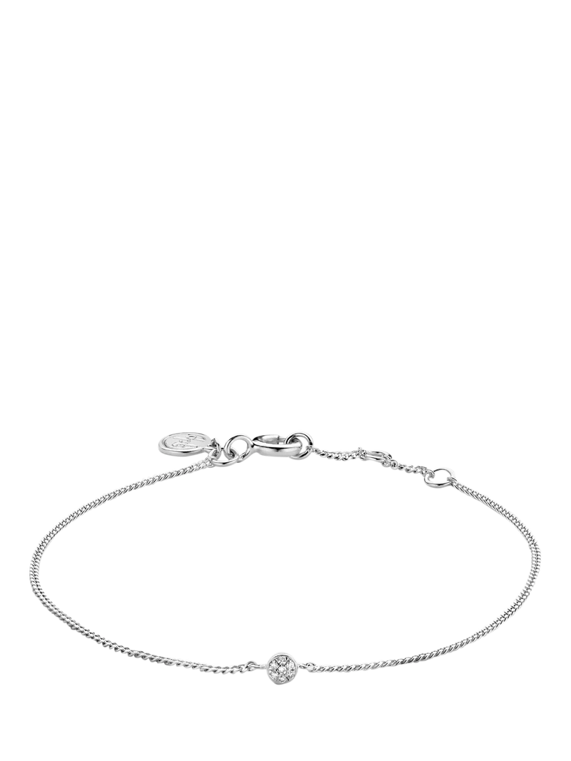 DPT Antwerp diamond chain bracelet with round diamonds, UK version