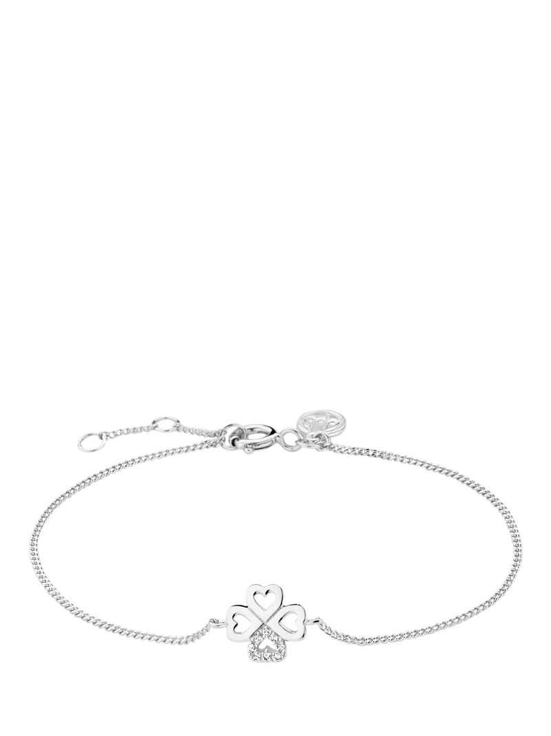 DPT Antwerp diamond chain bracelet silver - British product