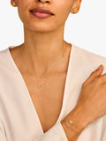 DPT Antwerp diamond chain bracelet silver - British product