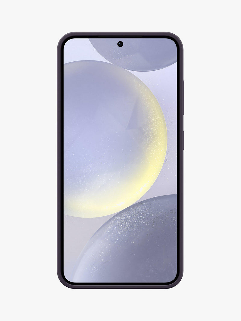 Samsung S24 silicone case Dark Violet - British product