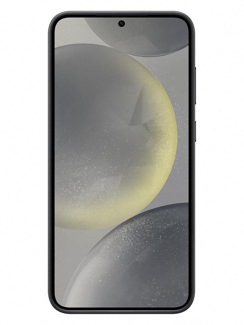 Samsung vegan leather case for Galaxy S24+ black - British product