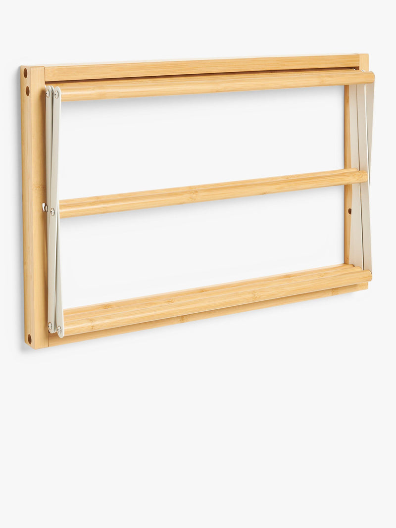 John Lewis wall-fixed bamboo airer 60cm wide (British brand)