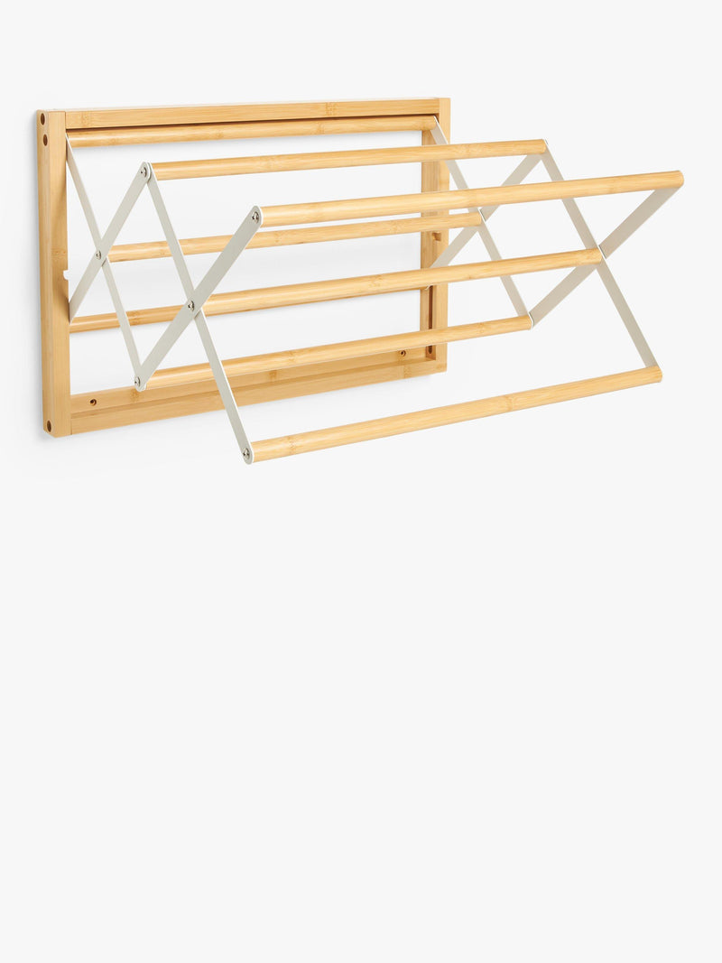 John Lewis wall-fixed bamboo airer 60cm wide (British brand)