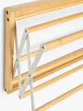 John Lewis wall-fixed bamboo airer 60cm wide (British brand)