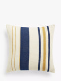 John Lewis woven stripe cushion 50x50cm (British brand)