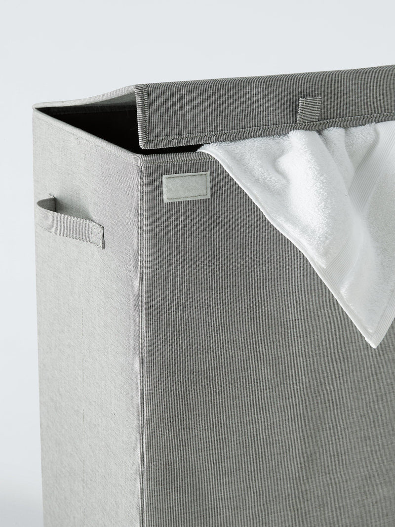 John Lewis collapsible laundry basket grey, UK version