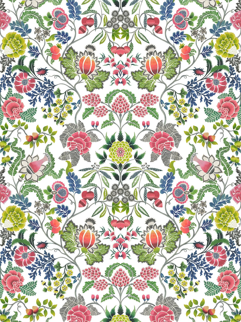 Designers Guild Brocart Decoratif Printed Floral Linen Furnishing Fabric