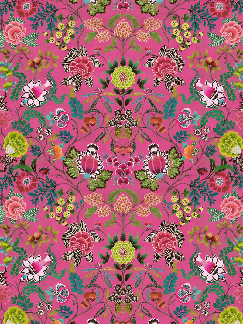 Designers Guild Brocart Decoratif Printed Floral Linen Furnishing Fabric
