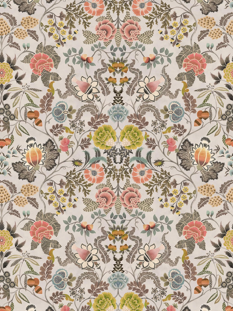 Designers Guild Brocart Decoratif Printed Floral Linen Furnishing Fabric