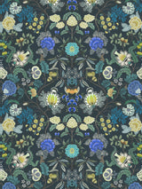 John Lewis Designers Guild Brocart Decoratif Velours Printed Floral Velvet Furnishing Fabric- Buy online at McGrocer