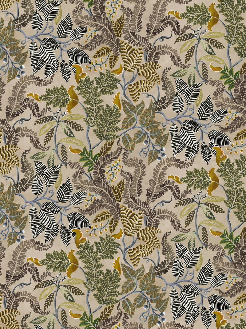 Designers Guild Fougere Printed Botanical Furnishing Fabric