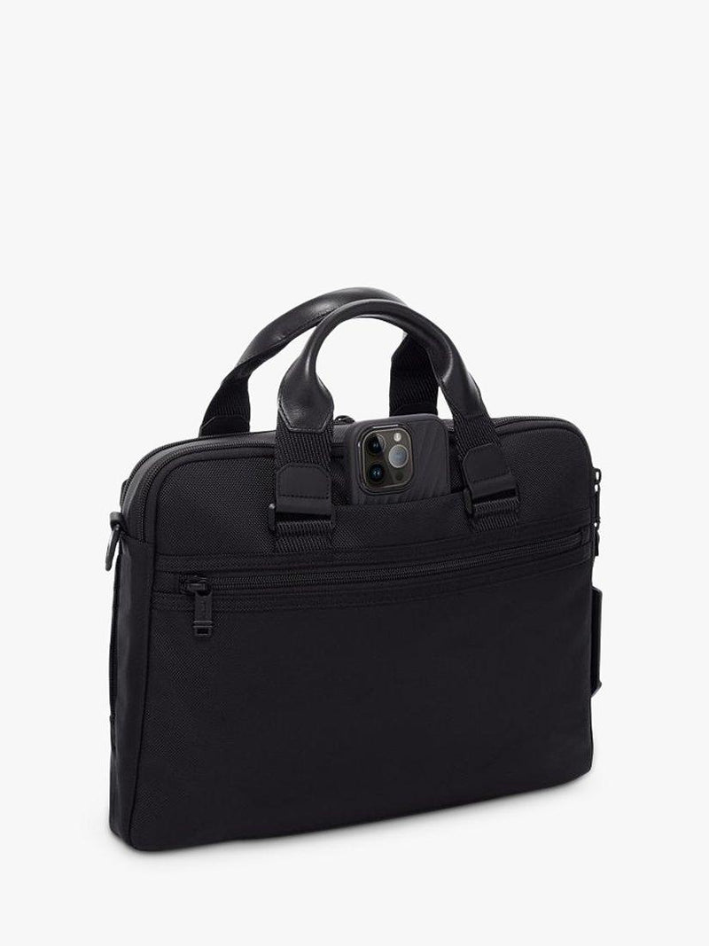 TUMI Calhoun briefcase black FXT Ballistic Nylon - British product