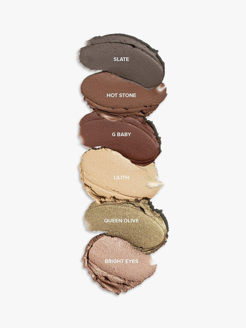 Nudestix Nude Earth eye pencil palette, imported from the UK
