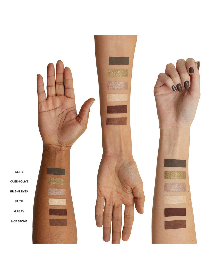 Nudestix Nude Earth eye pencil palette, imported from the UK