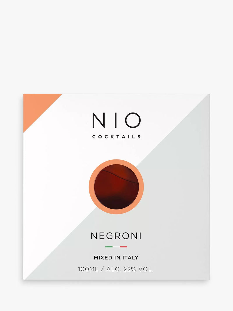 NIO Cocktails Negroni cocktail 100ml, imported from the UK