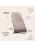 BabyBjörn Bliss Tri Fabric baby bouncer, UK version