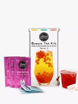 John Lewis The Tea Shed Bubble Tea Kit Passion Fruit and Strawberry 400g- Buy online at McGrocer