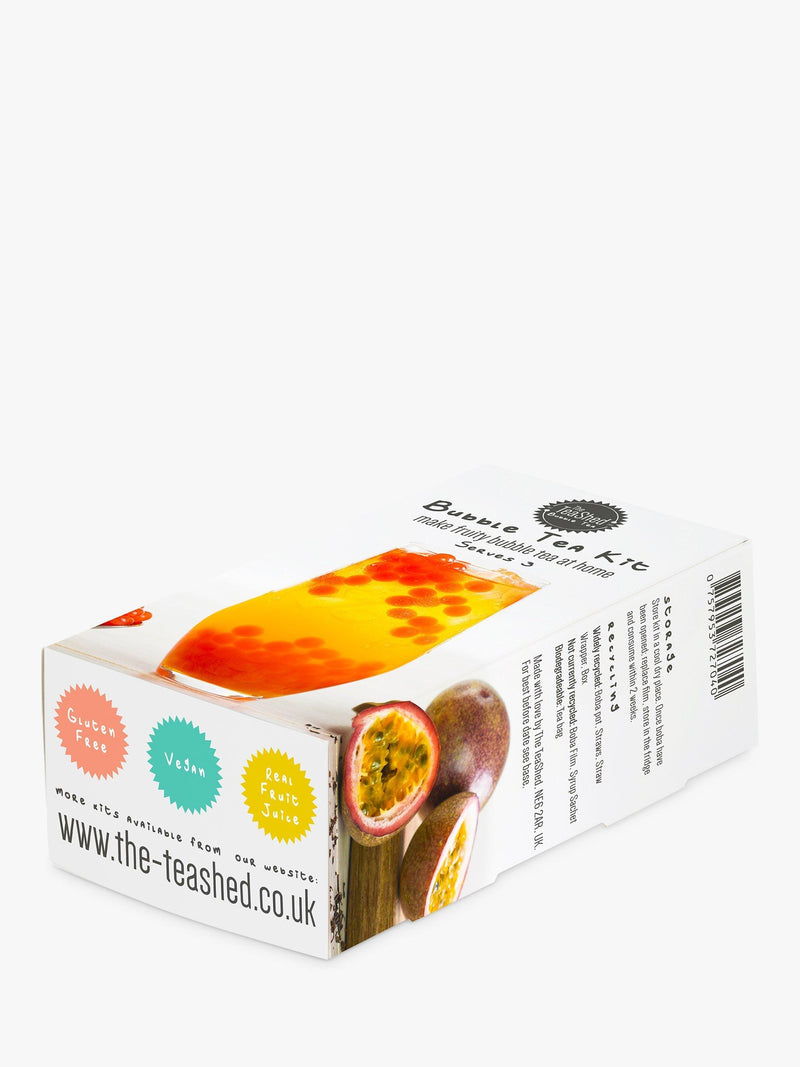 The Tea Shed bubble tea kit passion fruit strawberry 400g (British brand)