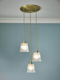 Laura Ashley pendant cluster light antique bronze, UK version