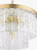Laura Ashley Durnsford 4 arm chandelier matt antique brass (British brand)